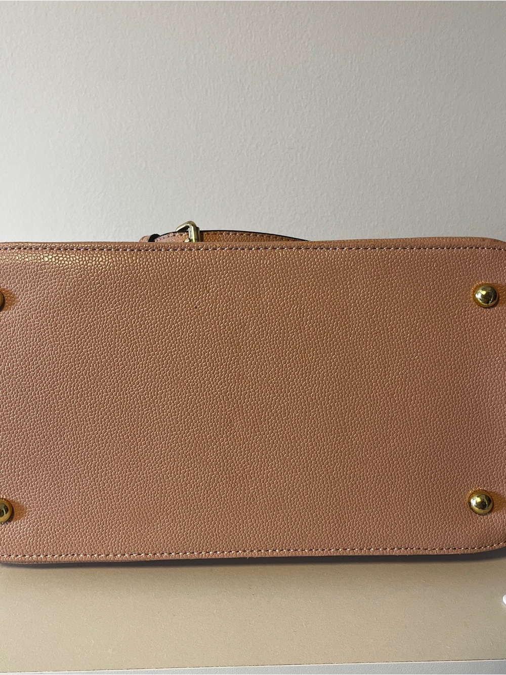 Anne Klein Bag, Mauve Pink Dome Satchel - Picture 10 of 11